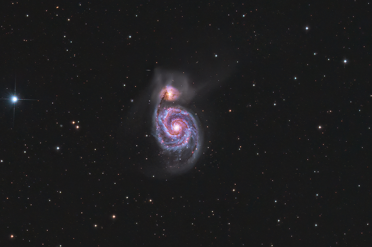 Die Whirlpoolgalaxie M51